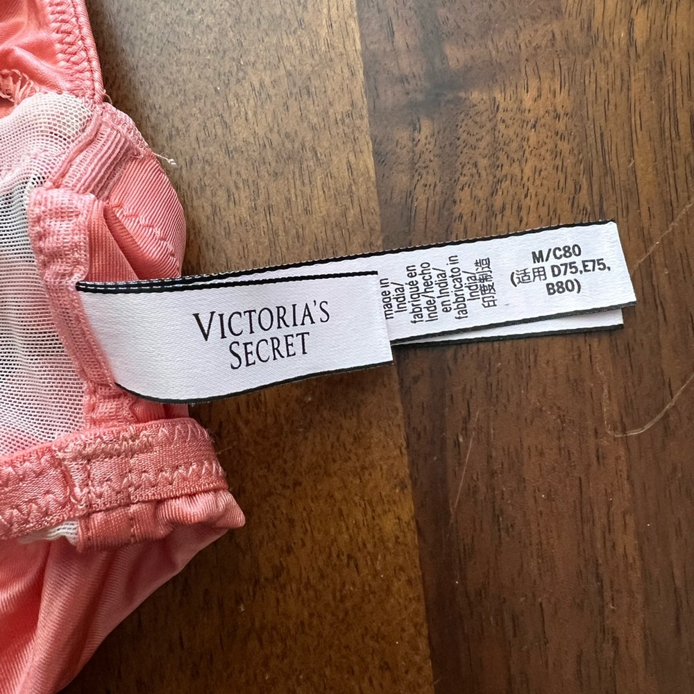 Victoria Secret Purple/Pink Bralette Set Size Medium NWT - Picture 15 of 16